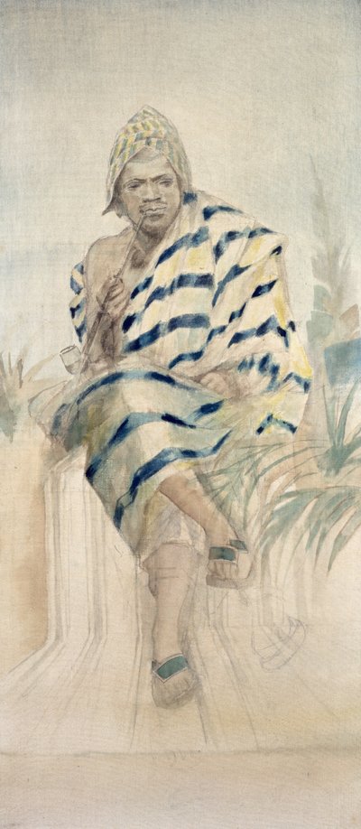 Behanzin (1844-1906) Der letzte König von Dahomey von French School